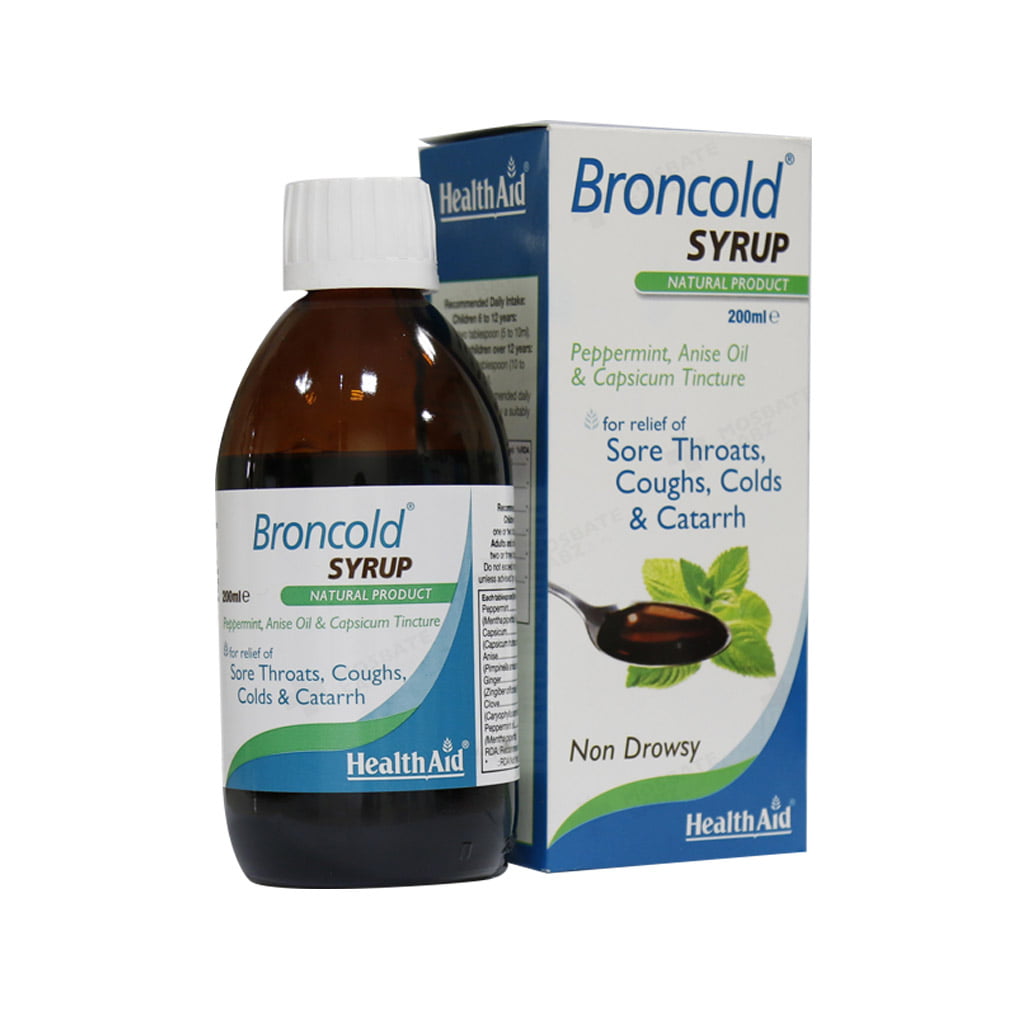 شربت برون کلد(فرآورده طبیعی)BRONCLOD SYRUP