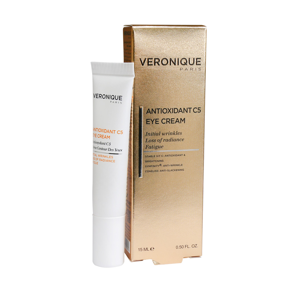 کرم دور چشم ویتامین 5C ورونیک ANTIOXIDANT C5 EYE CREAM VERONIQUE