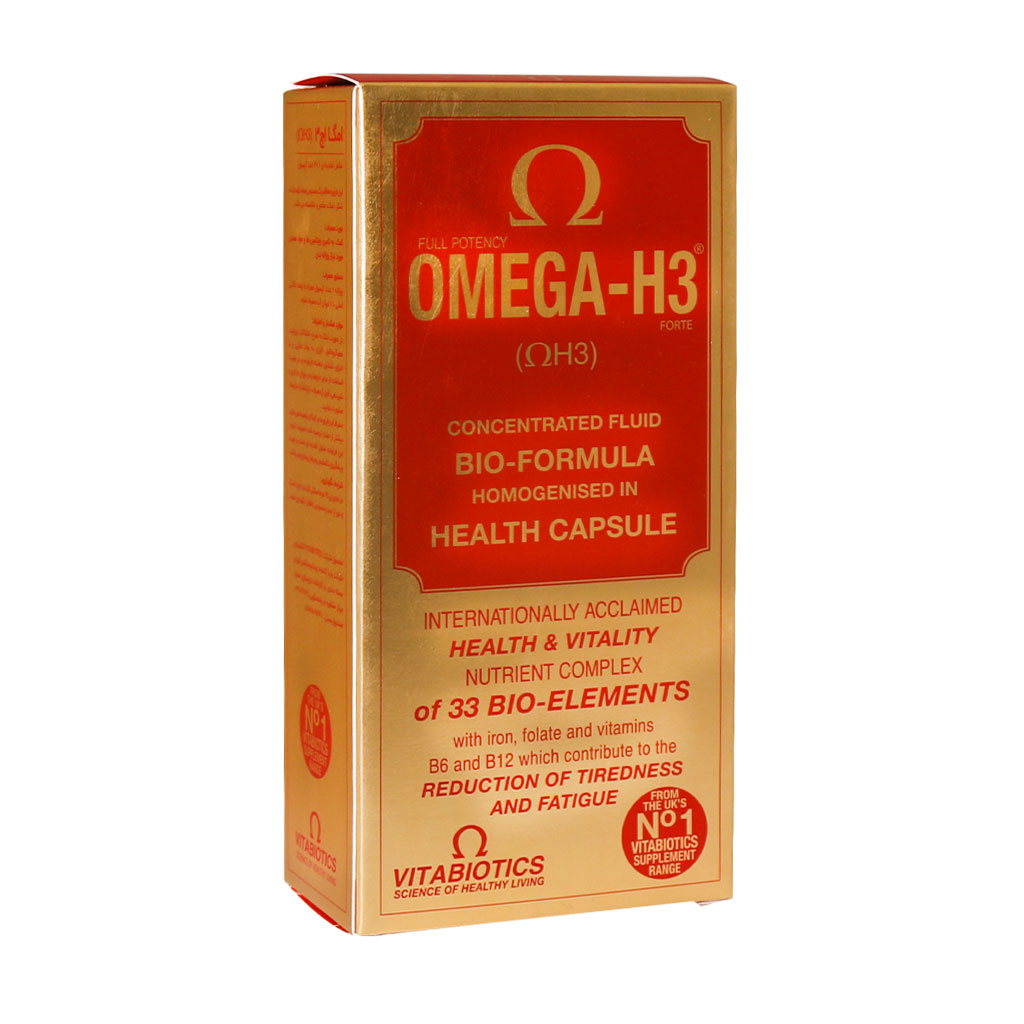 کپسول امگا اچ 3 ویتابیوتیکس OMEGA-H3