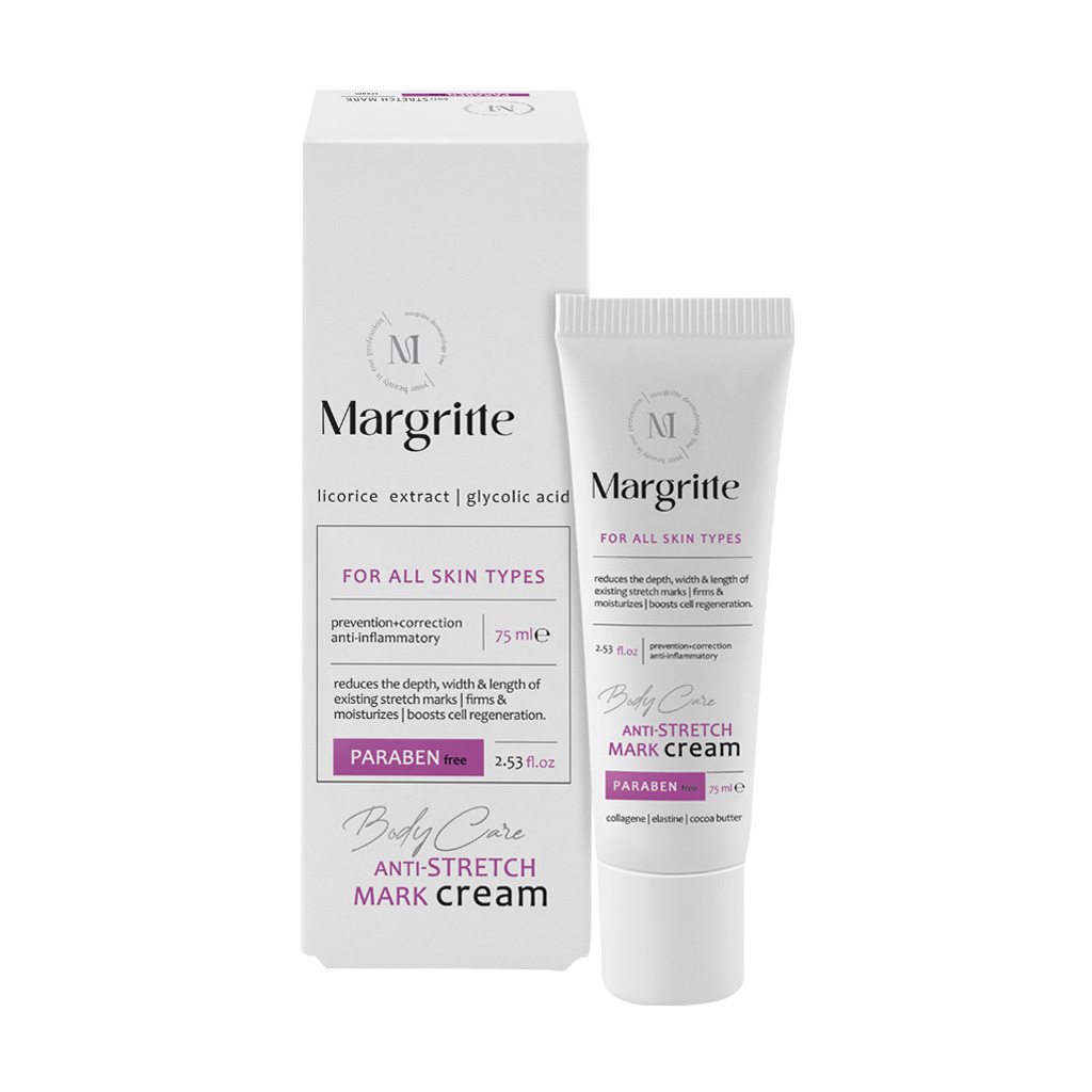 کرم رفع ترک بدن مارگریت 75 میل Margritte Anti Stretch Mark Cream
