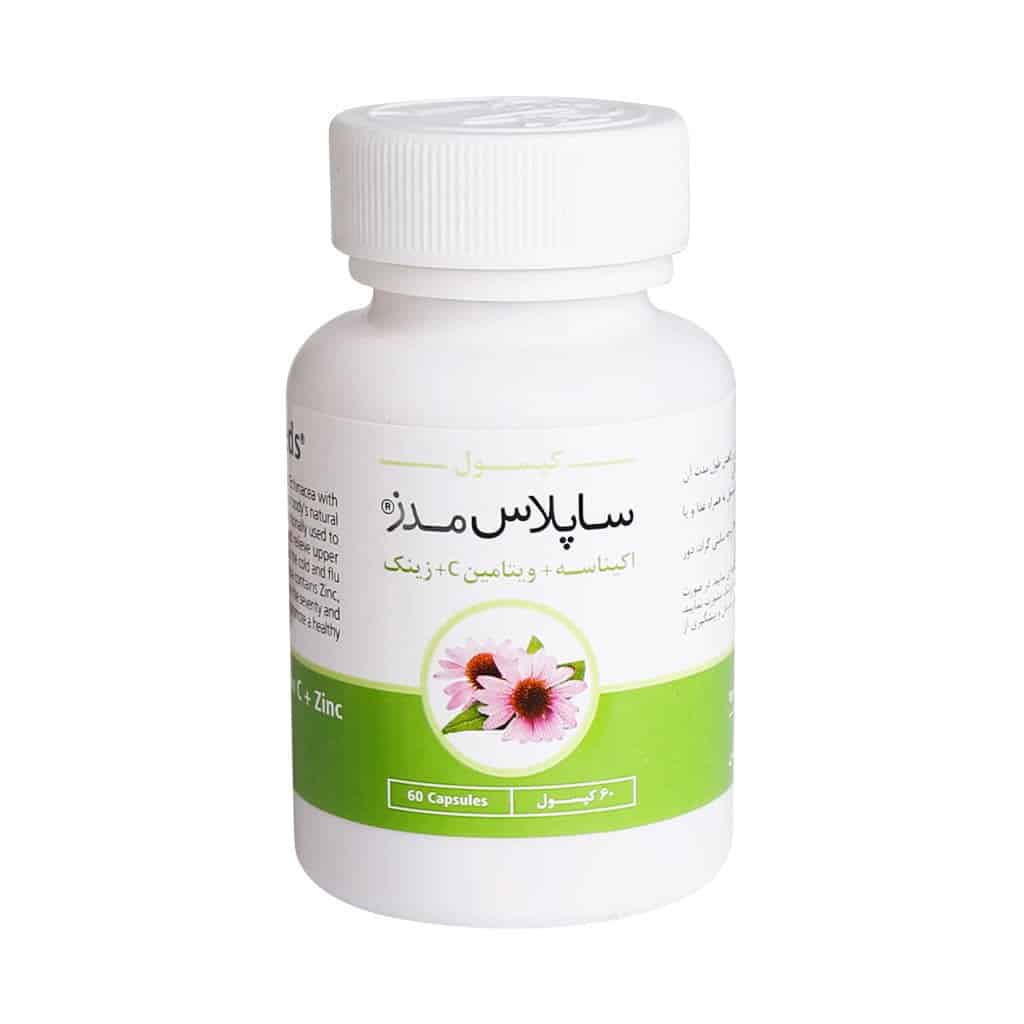 کپسول ساپلاس مدز تقویت سیستم ایمنی بدن Supplus Meds Echinacea + Vitamin C + Zinc