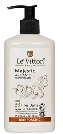 کرم مو حاوی روغن آرگان مدل BB FILLER BALM لویتون