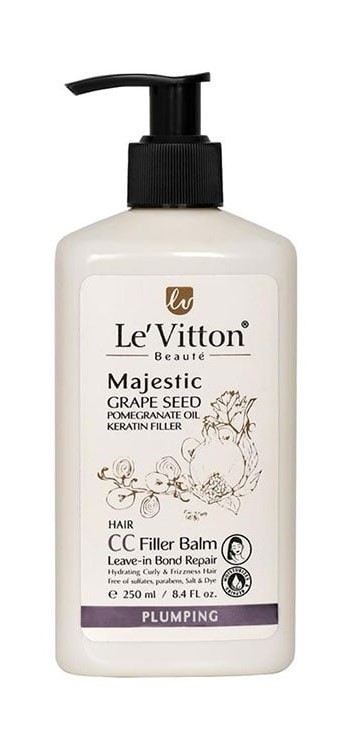 کرم مو بدون آبکشی حاوی روغن انار و انگور مدل BB FILLER BALM لویتون