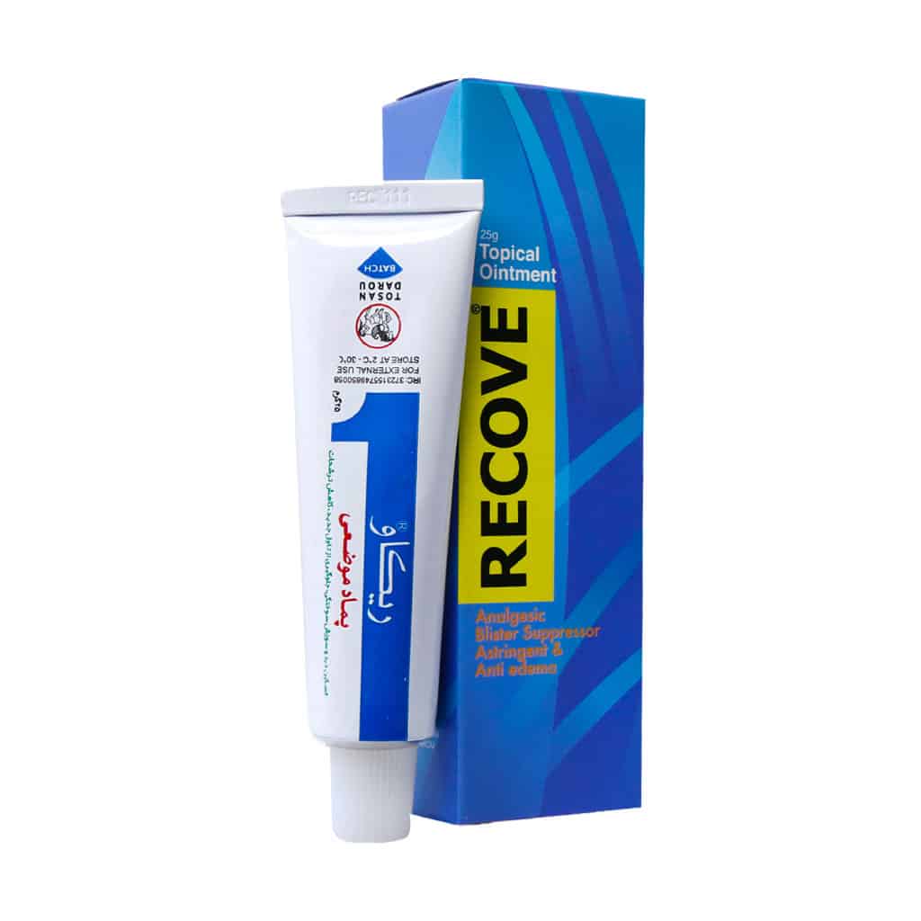پماد موضعی ریکاو توسن دارو Tosan Darou Recove Topical Ointment