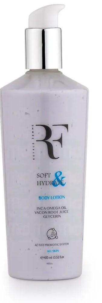 لوسیون مرطوب کننده بدن آر اف انواع پوست rf body lotion for all skin